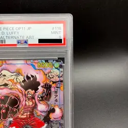 PSA 9 Monkey D Luffy OP11-118 SEC Manga Art Comic Parallel One Piece Card Japan - Image 3