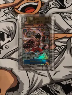 ✅ One Piece TCG "Monkey.D.Luffy" OP11-118 Manga Rare English BGS 9.5 ✅ - Image 1