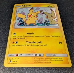 Pokemon TCG - Pikachu Black Star Promo SM162 - MINT/NM - Holo Promo Card - Image 3