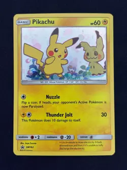 Pikachu SM162 - Black Star Promo - Near Mint NM Pokemon Card - Image 1