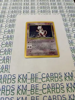 Pokemon TCG Mewtwo 10/102 Base Set Holo Rare Moderately Played - Image 1