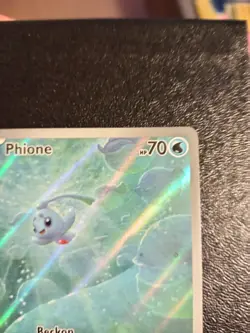 Pokemon TCG Phione 175/167 Twilight Masquerade Illustration Rare Pokemon Card NM - Image 2
