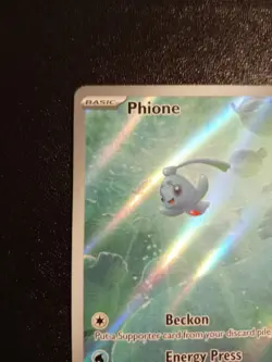 Pokemon TCG Phione 175/167 Twilight Masquerade Illustration Rare Pokemon Card NM - Image 5