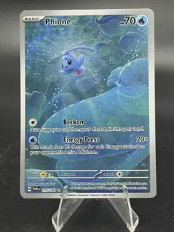 Phione - 175/167 - Twilight Masquerade - Illustration Rare - NM - Pokemon TCG - Image 1