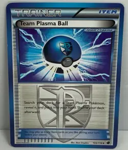Team Plasma Ball - 105/116 - Non-Holo - BW Plasma Freeze - NM/M - Pokemon Card - Image 1