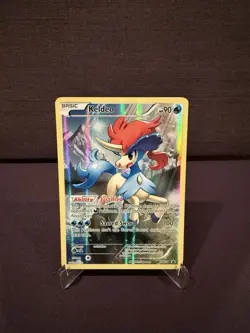 Pokemon TCG Keldeo XY118 XY Black Star Promo Full Art Holo Card NM Condition - Image 1