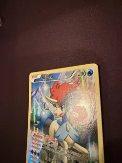 Pokemon TCG Keldeo XY118 XY Black Star Promo Full Art Holo Card NM Condition - Image 4