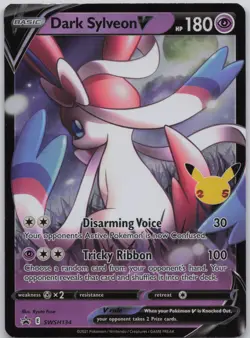 Dark Sylveon V SWSH134 Normal SWSH: Sword & Shield Promo Cards LP - Image 1