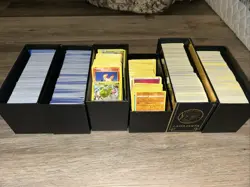 Pokemon TCG Bulk Cards Over 1000, 100 Card Packs With The Boxes Included - Image 1