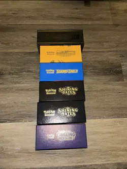Pokemon TCG Bulk Cards Over 1000, 100 Card Packs With The Boxes Included - Image 4