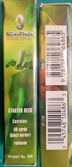 2001 Voyager Star Trek CCG Limited Edition ONE 40 Card Starter Deck - Image 3