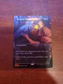 MTG: Exquisite Blood RAINBOW FOIL, NM Secret Lair Astarion's Thirst Chase Card!! - Image 2