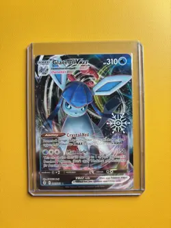 Pokemon TCG Glaceon VMAX Evolving Skies Holo Ultra Rare Card 041/203 Holiday - Image 3