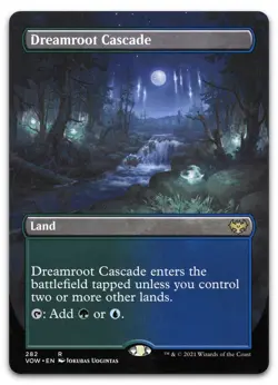 Dreamroot Cascade (Borderless) #282 (NM) Crimson Vow VOW Magic MTG - Image 1