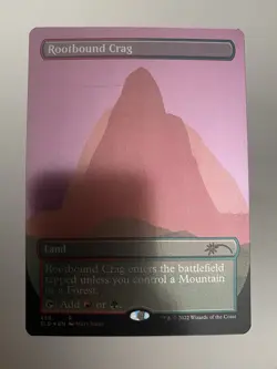 Rootbound Crag (459) *FOIL* SECRET LAIR: Matt Jukes Day 2022 MT/NM Combined Ship - Image 1