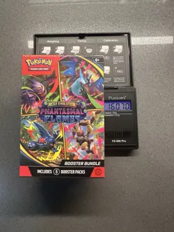 Pokemon TCG-HEAVY 160.70 gram Phantasmal Flames Booster Bundle New Sealed - Image 1