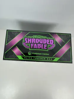 Shrouded Fable Pokemon Center Exclusive ETB Elite Trainer Box - Sealed -Dings - Image 5