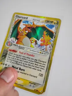Pokemon Charizard Holo Crystal Guardians Delta Species 4/100 Vintage Rare - Image 4