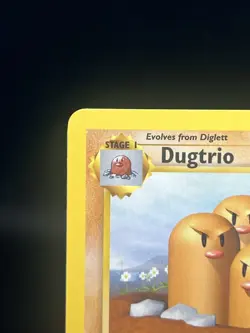 Pokemon TCG Dugtrio 23/130 Base Set 2 Regular Rare LP - Image 2