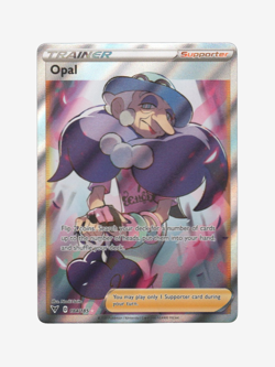 Pokemon TCG: Opal (Full Art) 184/185 Swsh04: Vivid Voltage Holo - Image 1