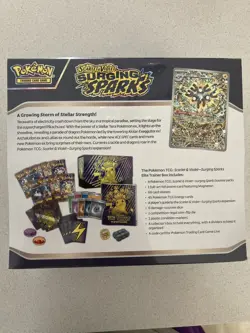 Pokemon TCG S&V Surging Sparks Sealed ETB Elite Trainer Box [AU Seller] - Image 2