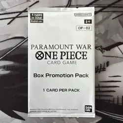 New Sealed 5X One Piece Card Game Paramount War Promo Box Topper OP-02 2023 - Image 3
