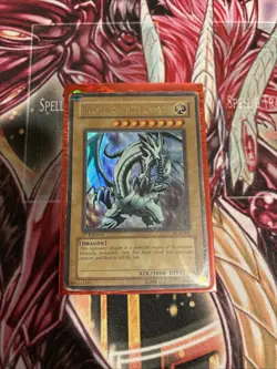 Blue-Eyes White Dragon LOB-001 1st Edition Ultra Rare NA Print - Image 1