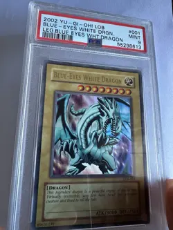 Yugioh! Blue-Eyes White Dragon LOB-001 Ultra Rare Unlimited Edition - Image 2