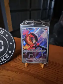 Charcadet 22 Black Star HOLO Promo Phantasmal Flames SEALED Pack Pokemon Card - Image 2