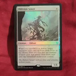 Foil Oblivion Sower - Duel Decks: Zendikar vs. Eldrazi | MTG Card - Image 1