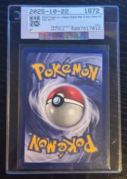 Pokemon Mew 08/53 Promo Wotc League 2000 Base Card CGC AUTHENTIC - Image 2