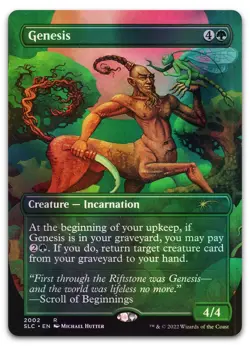 Genesis #2002 (Foil) (NM) Secret Lairs 30th SLC Magic MTG - Image 1