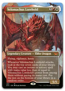 Velomachus Lorehold (Borderless) #283 (NM) Strixhaven STX Magic MTG - Image 1
