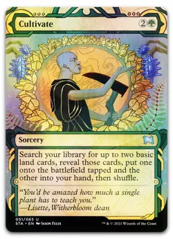 Cultivate #51 (Foil) (NM) Strixhaven STA Magic MTG - Image 1