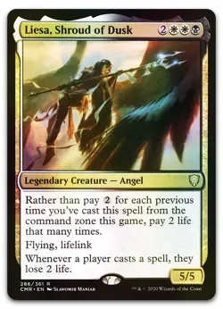 Liesa, Shroud of Dusk #286 (Foil) (NM) Commander Legends CMR Magic MTG - Image 1