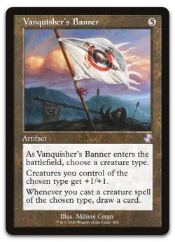 Vanquisher's Banner #402 (NM) Time Spiral Remastered TSR Magic MTG - Image 1