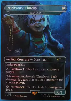 Patchwork Chucky | Stuffy Doll (Secret Lair Promo) FOIL NM (510536) ABUGames - Image 1