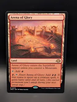 MTG - Arena of Glory - Land (R) - MH3 #215 - Rare - Image 1