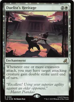 Duelist's Heritage - FOIL - R Avatar: The Last Airbender: Eternal-Legal 153 - MT - Image 1