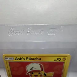 Pokemon TCG Ash's Pikachu SM109 SM Promo Regular Basic 70 HP 2017 - Image 2