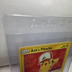 Pokemon TCG Ash's Pikachu SM109 SM Promo Regular Basic 70 HP 2017 - Image 3
