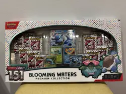 Pokemon TCG: S&V 151 Blooming Waters Premium Collection Factory Sealed Box - Image 1