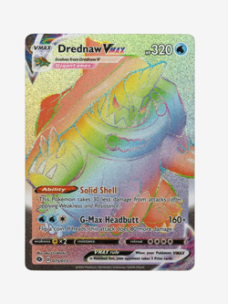 Pokemon TCG: Drednaw VMAX (Secret) 75/73 Champions Path Holo - Image 1