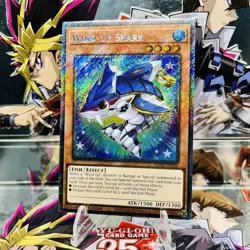Yugioh Wind-Up Shark RA04-EN180 Platinum Secret Rare 1st Ed Near Mint - Image 1