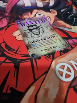 Portgas.D.Ace Wanted Poster OP13-119 One Piece Carrying On His Will ERROR - Image 2