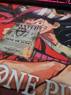 Portgas.D.Ace Wanted Poster OP13-119 One Piece Carrying On His Will ERROR - Image 3
