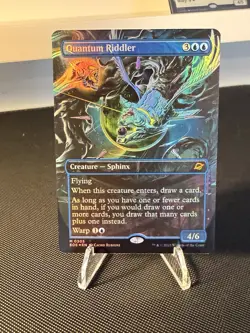 MTG Quantum Riddler (Borderless) Edge of Eternities Regular - Image 1