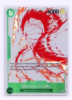 Monkey.D.Luffy (3rd Anniversary Treasure Campaign Pack) OP07-033 UC One Piece NM - Image 1