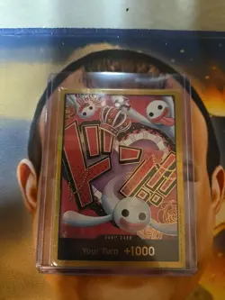 DON!! Card (Perona) (Gold) Premium Booster - Foil - ENGLISH - Image 3