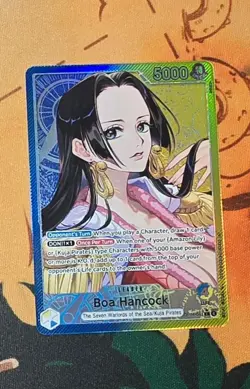 ONE PIECE TCG Boa Hancock OP14-041 L (Alternate Art) - The Azure Sea's Seven - Image 1
